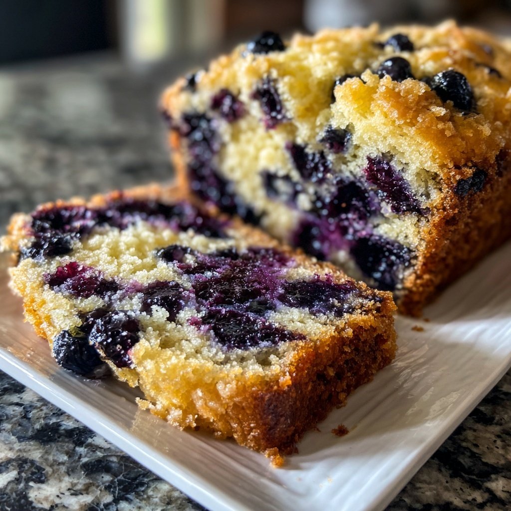 Blueberry Lemon Tea Bread