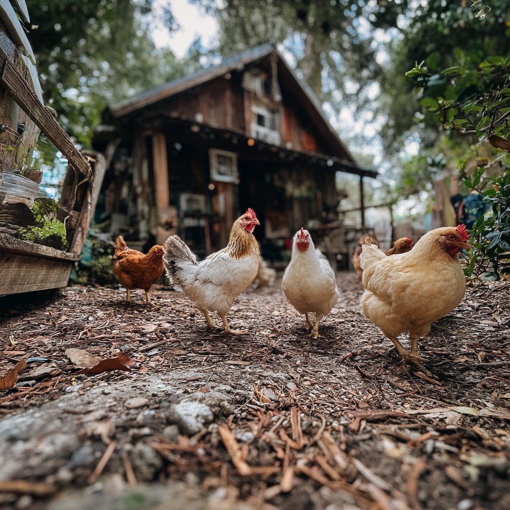 Large Backyard Chicken Run