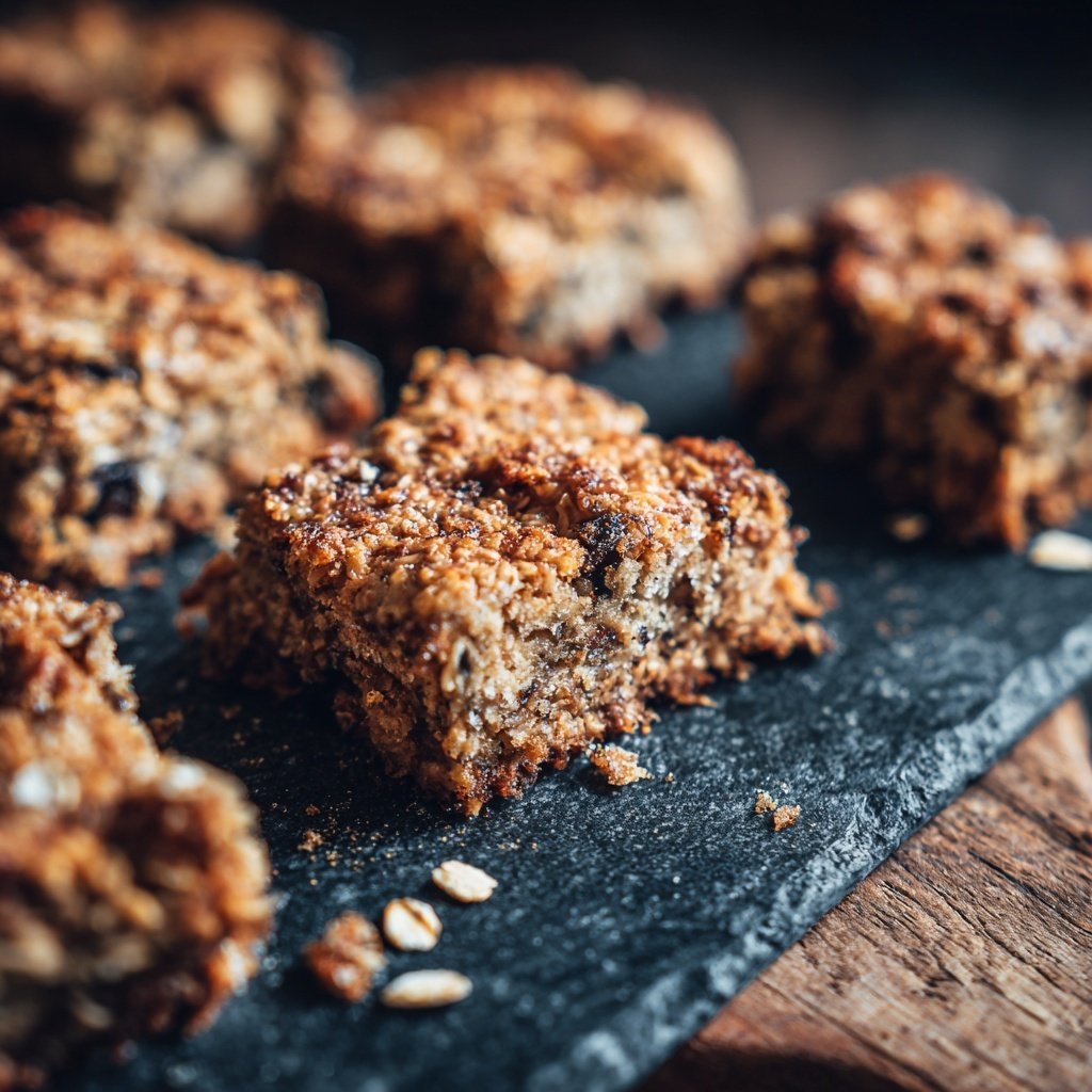Banana Oat Breakfast Bars
