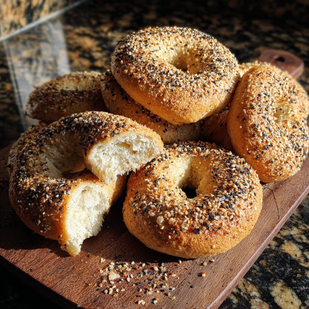 Whole Wheat High Protein Bagels
