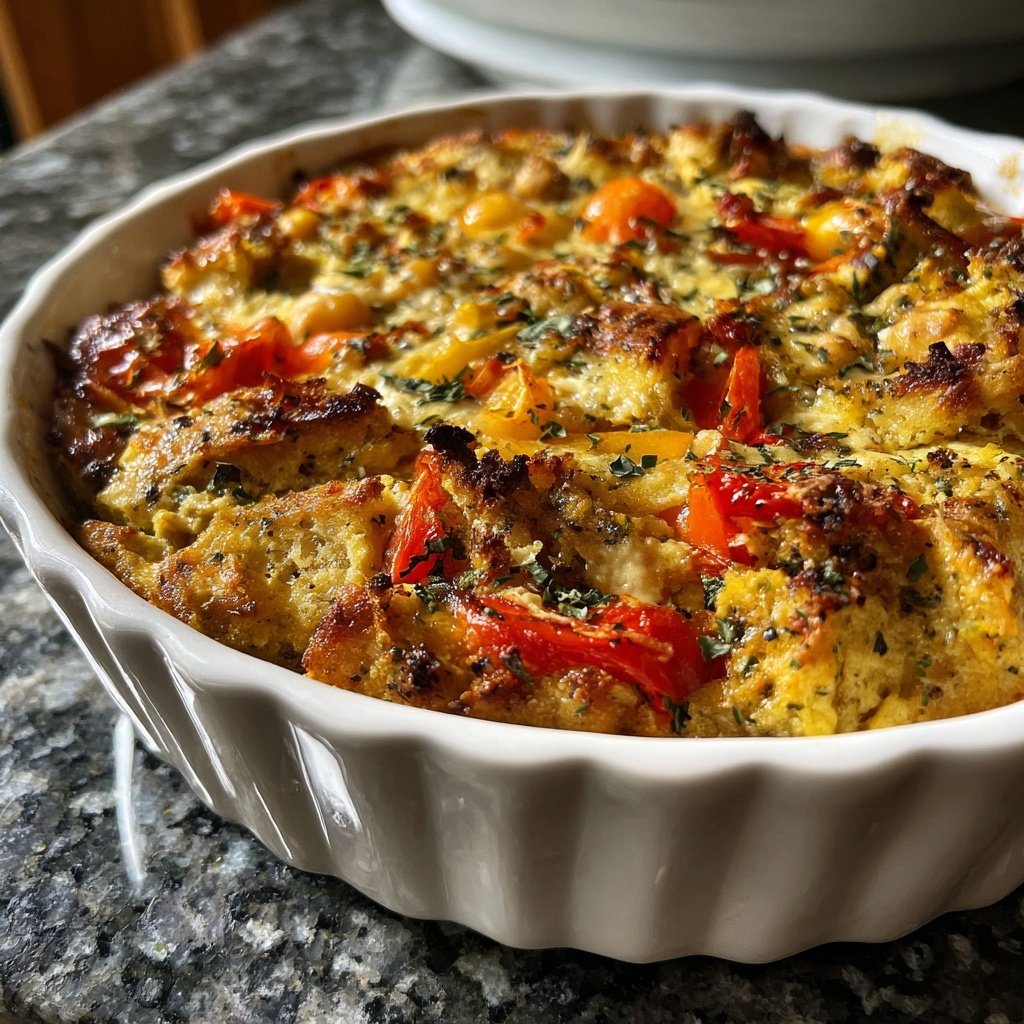 Baked Veggie Chickpea Bake