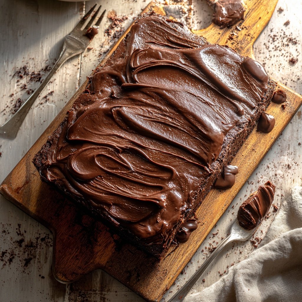 Chocolate Buttercream Sheet Cake