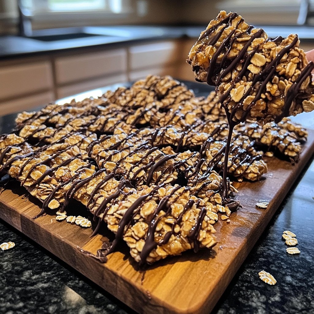 Chocolate Honey Snack Clusters