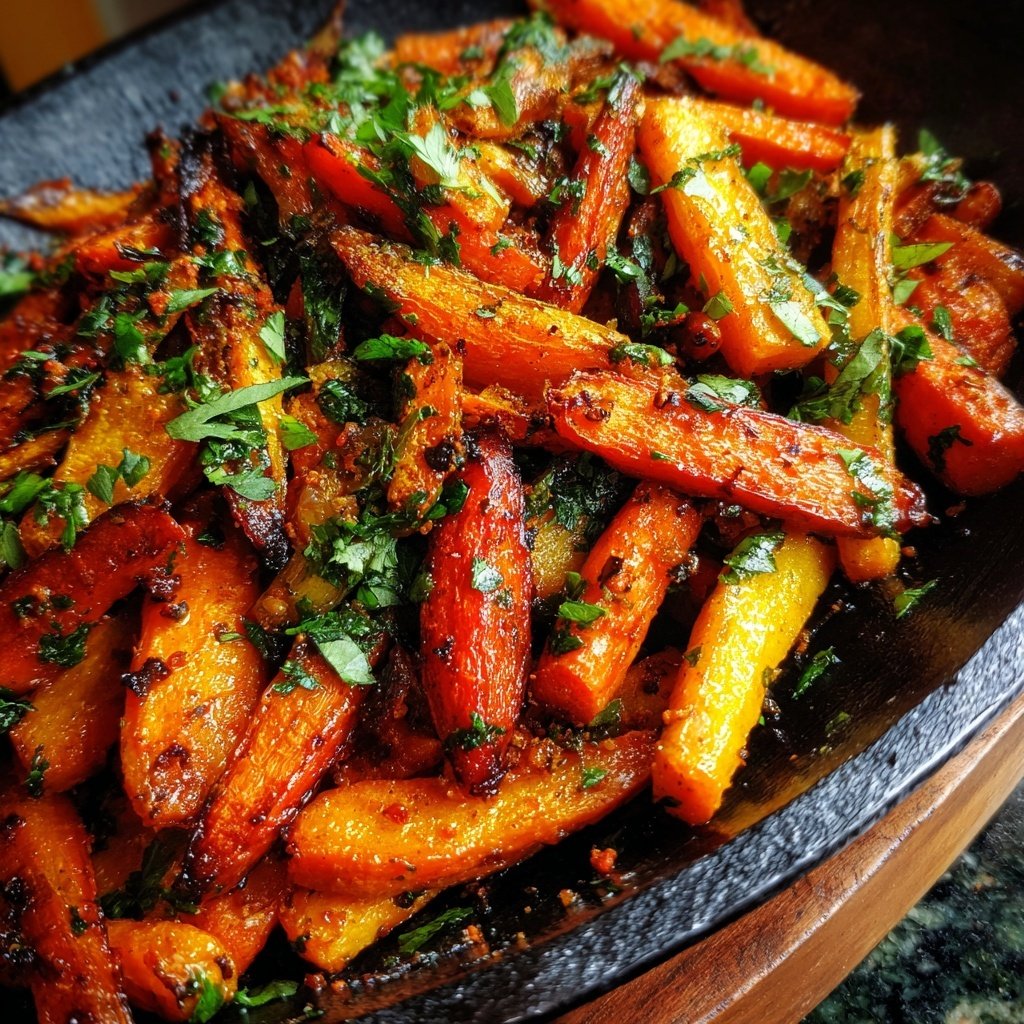 Jamaican Roasted Carrot Medley