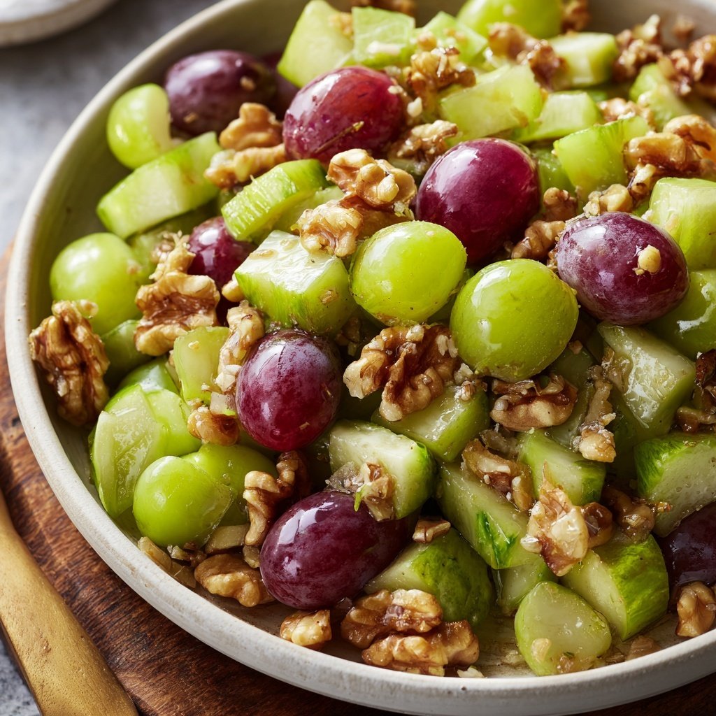 Celery Salad With Grapes